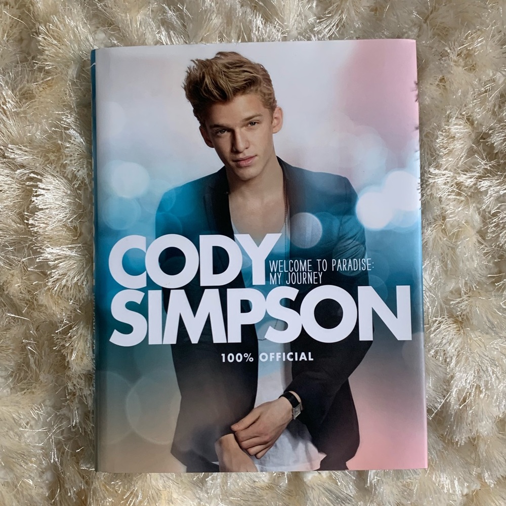 AUTOGRAPHED Cody Simpson Book